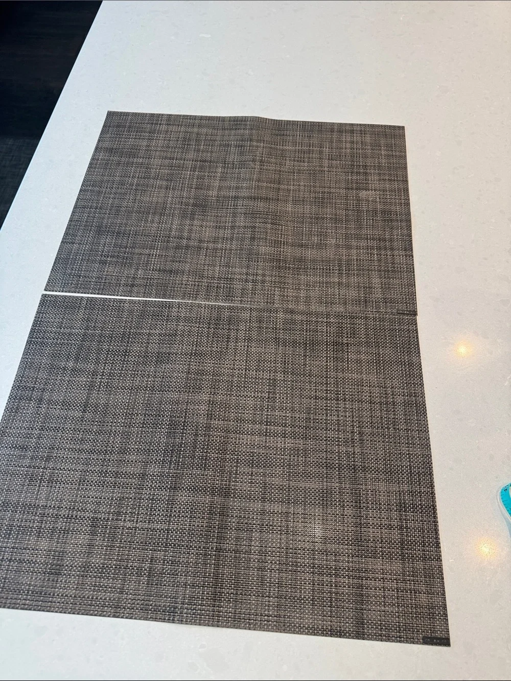 Chilewich Woven Placemat in Brown and Black